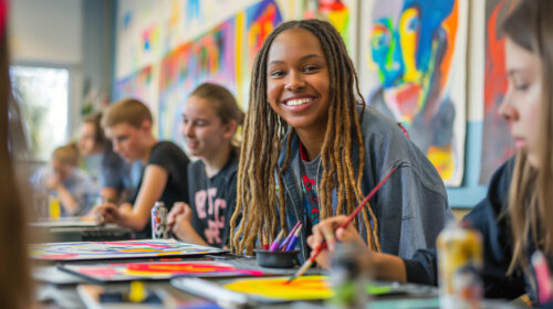Homeschool Teen Art